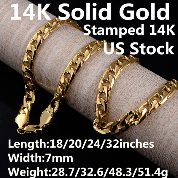 Cuban gold chain on sale price