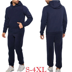hoodiesformen, hooded, 2pcsset, track suit