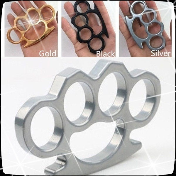 High-quality Four-finger Self-defense Hand Support Frame Aluminum Alloy ...