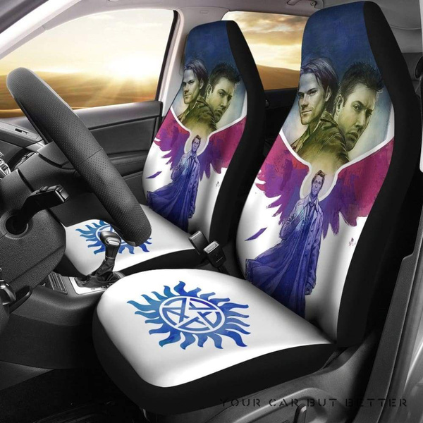 Supernatural car shop seat covers