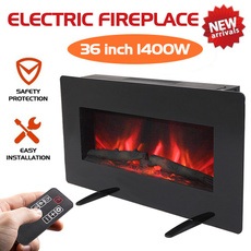 electricwarmheater, remotecontrolfireplace, Electric, spaceheater