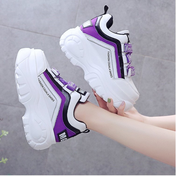 Ladies 7's platform on sale shoes