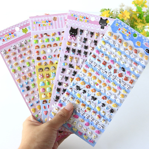 Stickers Small Diary, Stickers Small Kawaii, Small Stick Stickers