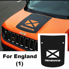 Car Sticker, Fiber, England, Jeep
