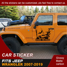 Car Sticker, wrangler, Jeep, carbodydecal