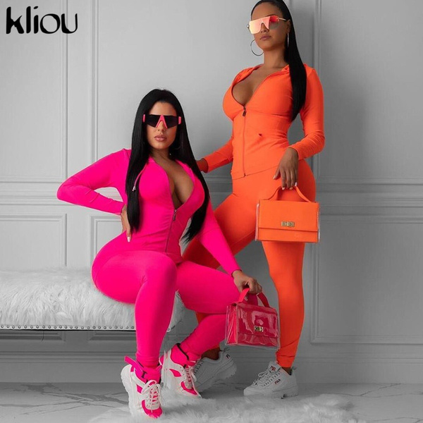 Neon tracksuit online womens