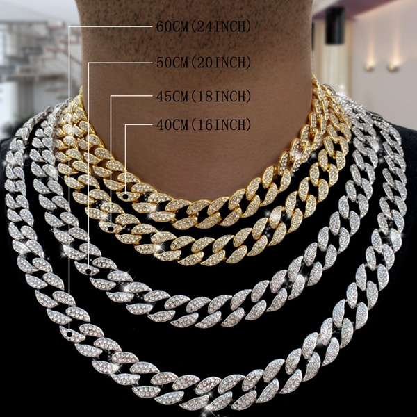 Miami Curb Cuban Chain Necklace 16 mm 