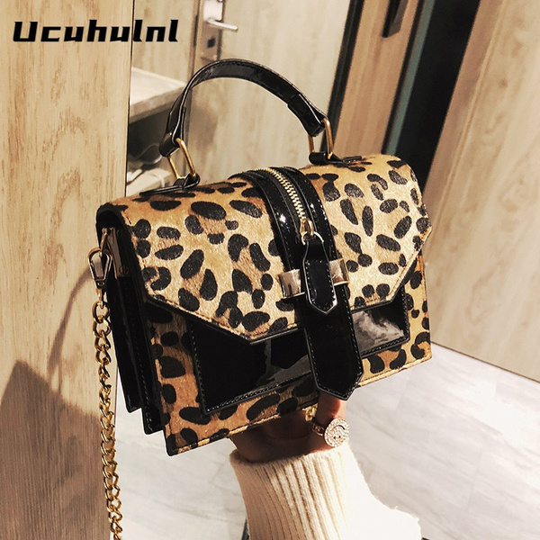 Leopard Print Vintage Mini Bag on Designer Wardrobe