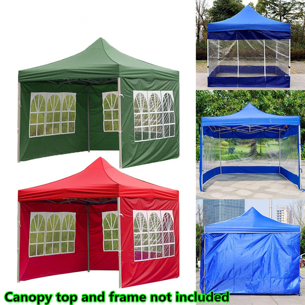Rainproof Side Wall Tent Replacement Cover Gazebo Side Wall Portable Oxford Tent 
