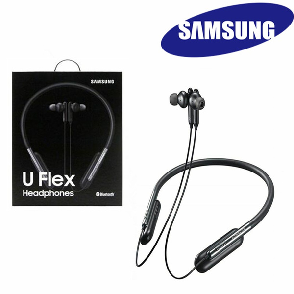 Samsung U Flex Bluetooth Headphones Stereo Music Neckband Headset Black Eo Bg950 Wish