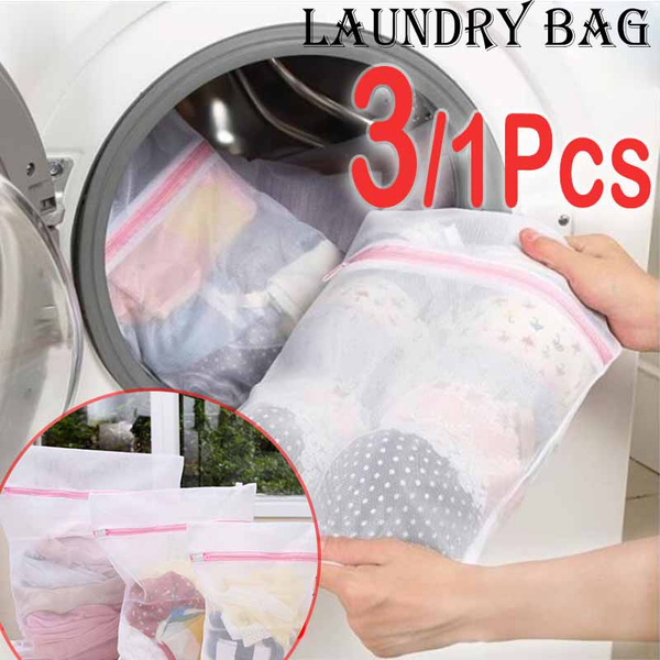 3 Sizes Underwear Aid Socks Lingerie Laundry Washing Machine Mesh Bag LaundryBag 