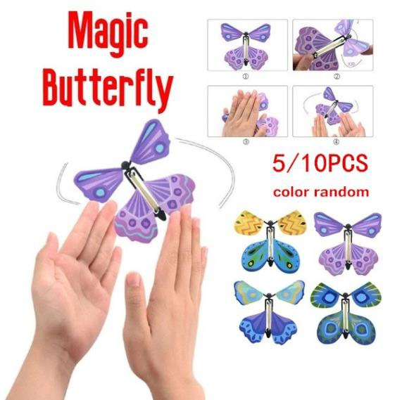 Wind up sales butterfly toy