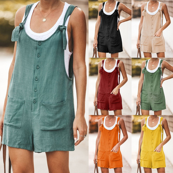 Short Romper Monos Verano Rumpers 