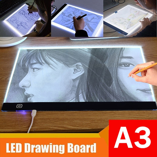 A3 Large-size Light Box 3 Level Dimmable LED Drawing Board Tracing