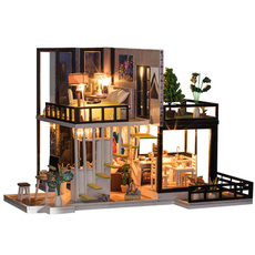 miniatureapartment, diydollhouseset, led, lofts