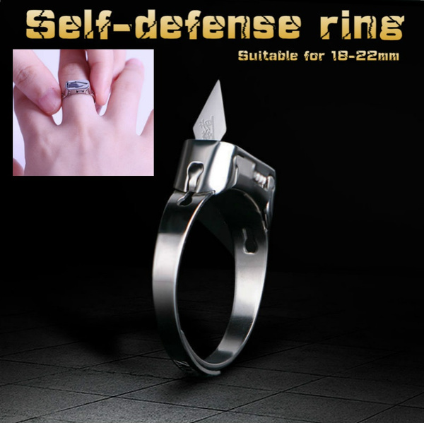 Adjustable Ring Self-defense Multi-function Ring Blade Outdoor
