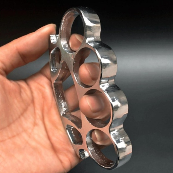 EDC Brass Knuckles Ring Tactical Survival Multi-Functional Self