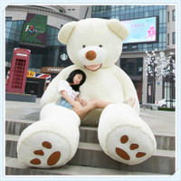 a huge teddy bear
