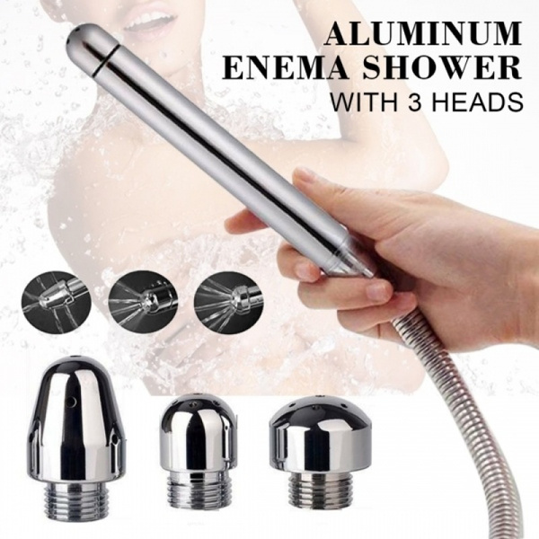 Shower enema water nozzle, with 3 types of head anus anus douche