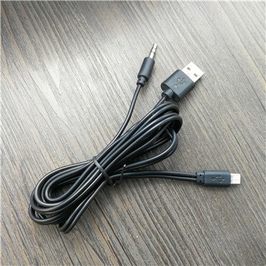 Aux Audio Jack Connection Adapter Cable 