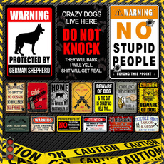Decor, cautionsign, warningsign, metalpainting