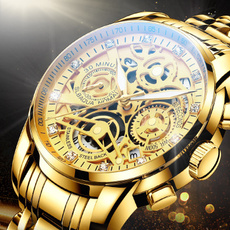 quartz, Waterproof Watch, gold, fashion watches