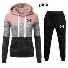 tracksuit for women, Two-Piece Suits, Cotton, Hoodies
