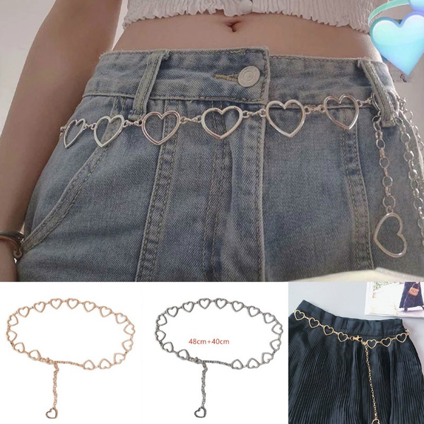 Heart chain outlet belt