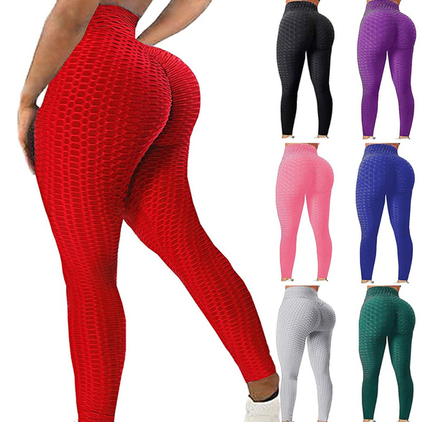 Womens Anti Cellulite Leggings High Waisted Yoga Pants Compression