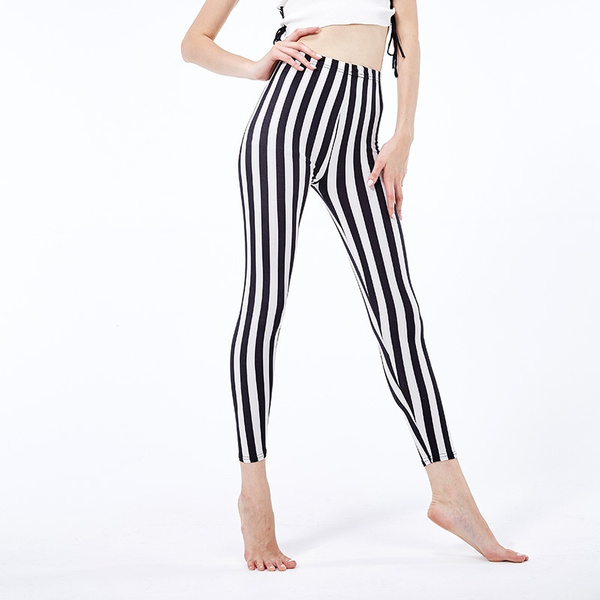 Women's milk silk leggings wear female plus size black and white ...