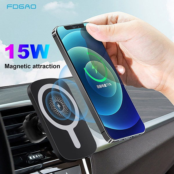 iphone 15 pro max car holder charger