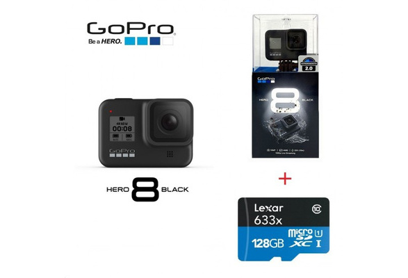 GoPro Hero 8 Black 128GB Memory (4K Support) GoPro HERO8 Action