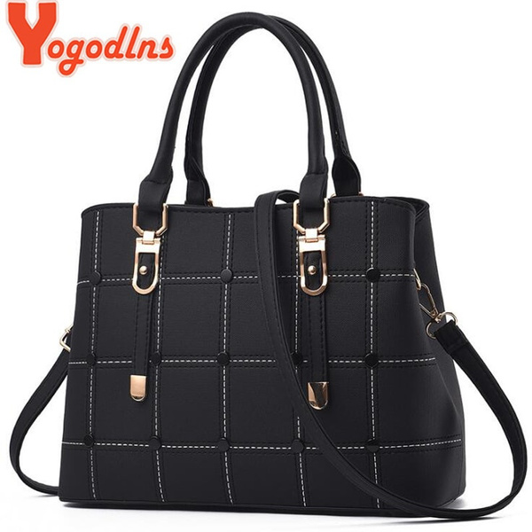 Yogodlns PU Leather Women's Crossbody Shoulder Sling Bags