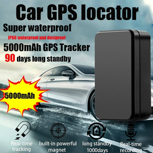 2021 New upgraded Mini Gps Tracker Car Gps Locator Tracker Car Gps Tracker  Anti-loss Record Tracking Device Voice Control Can Record Super waterproof  standby 90-120 days Wish