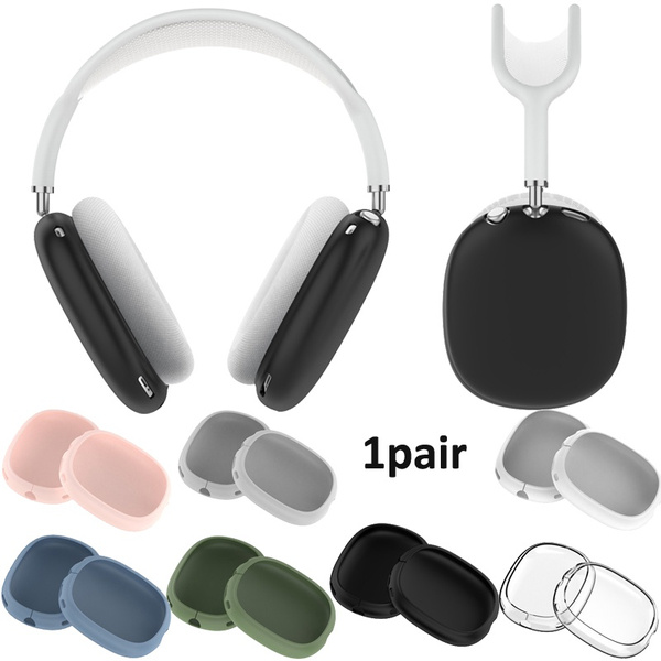 Soft Shell For Apple Airpods Max Silicone Case Airpod Max Accessories  Protection Cover Luxury For Airpods Max Earphone Cases