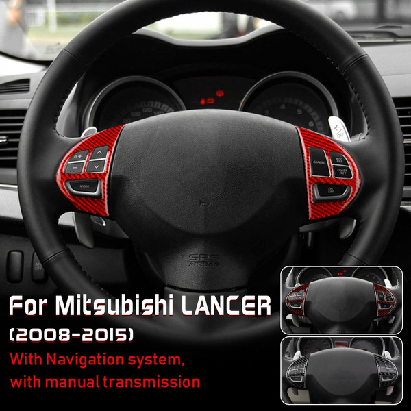 Car Styling Auto Accessories Interior Steering Wheel Button Cover