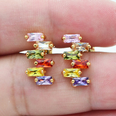 yellow gold, Jewelry, gold, Stud Earring