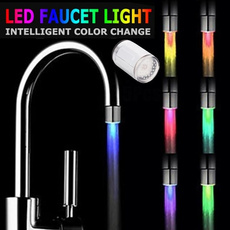 Head, led, Colorful, kitchenwatertap