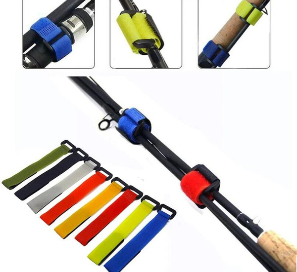  5Pcs Fishing Rod Straps Fishing Rod Ties Fishing Pole
