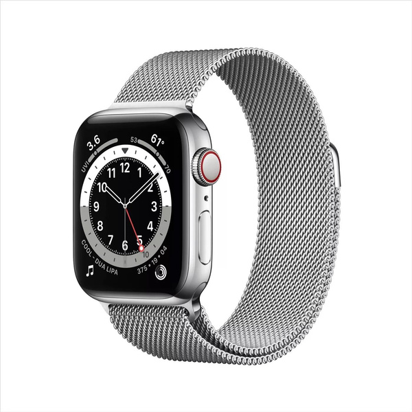Apple Watch Gen 6 Series 6 Cell 40mm Stainless Steel - Silver 