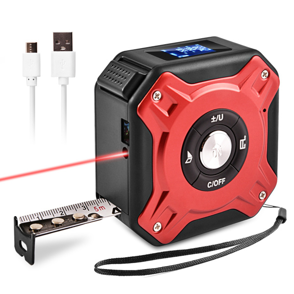 Laser tape measure with deals digital display