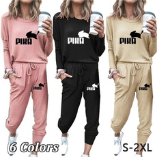 Fashion, pullover hoodie, pants, solid