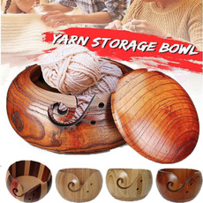 knittingbowl, Knitting, knittingorganizer, woodenyarnbowl