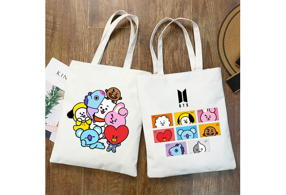 Kpop Bangtan Boys Bag Jungkook Jimin Jin Jhope Rm V Suga Crossbody Bags for  Women New Fashion Cloth Shopper Tote Bag Handbags