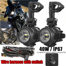 motorcyclelight, led, Harley Davidson, motorcyclefoglight