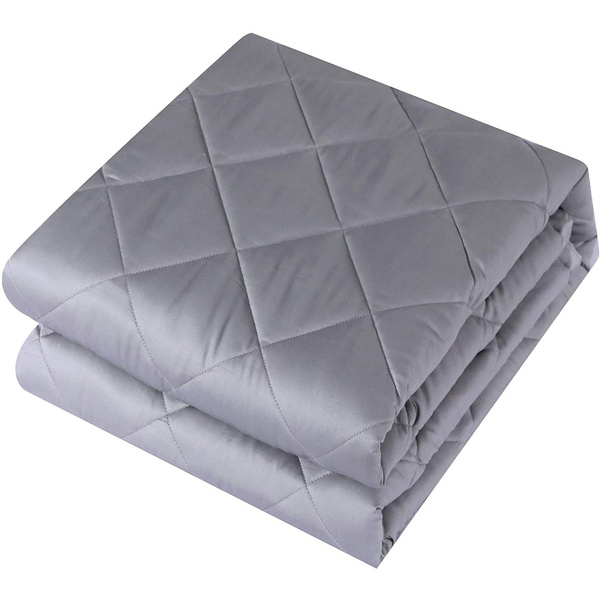 Weighted Blanket for Adult 15 lbs Heavy Blanket Cotton Material with Glass Beads Wish