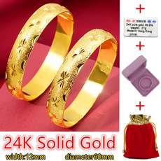 goldplatedbracelet, 24kgoldbangle, gold, braceletgoldwomen
