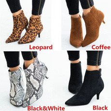 Fashion, leather shoes, Womens Shoes, leopard print
