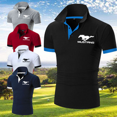Summer, Fashion, Polo T-Shirts, Men