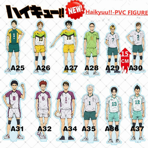 Anime Haikyuu Kageyama Figures  Haikyuu Acrylic Stand Figure